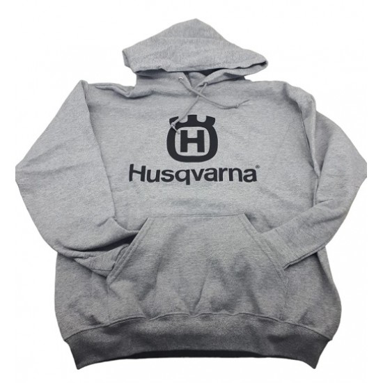 Gilet à capuchon/hoodie gris Husqvarna